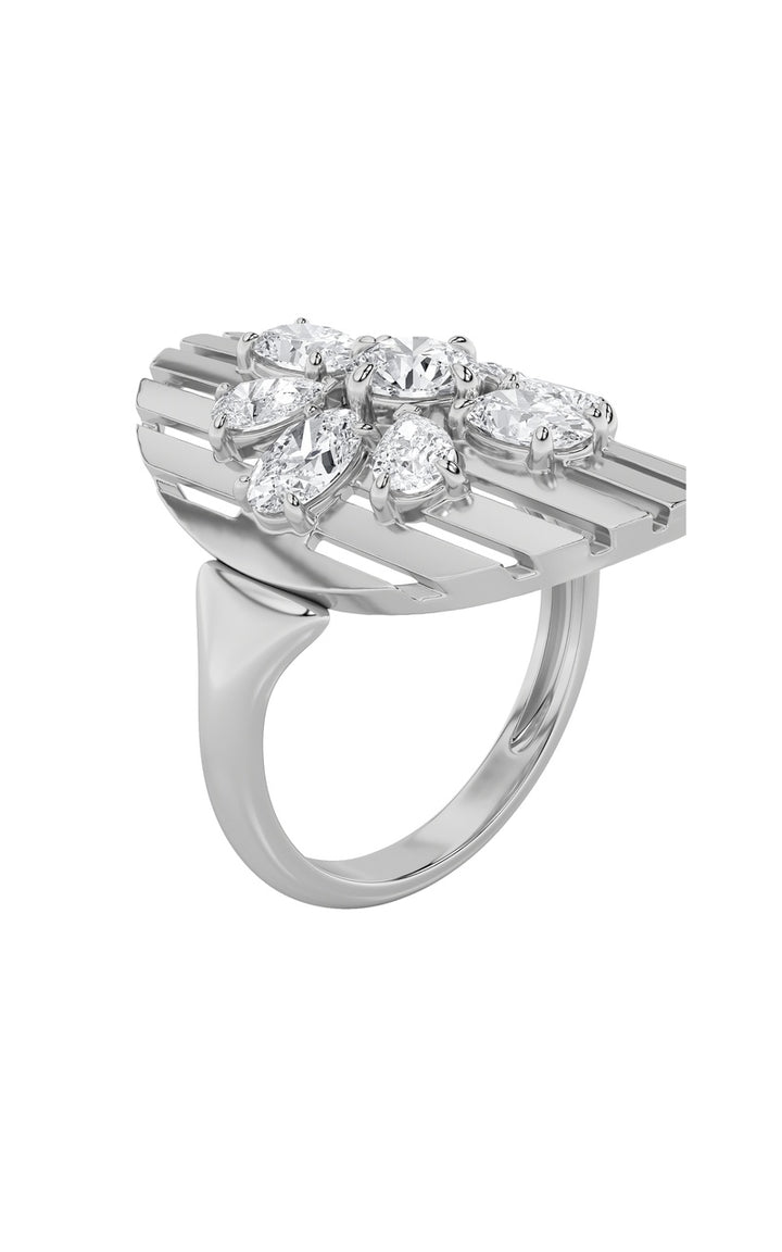 14K White Gold Ring KJ01893R.RD-2-21F