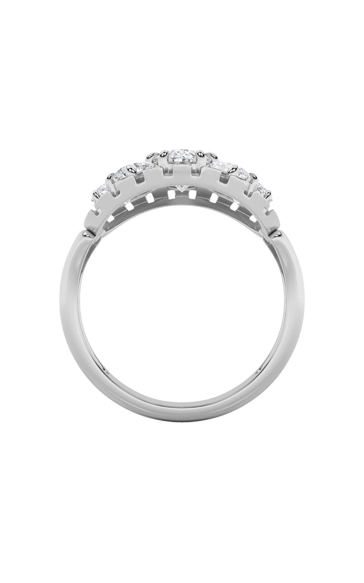 14K White Gold Ring KJ01893R.RD-2-21F