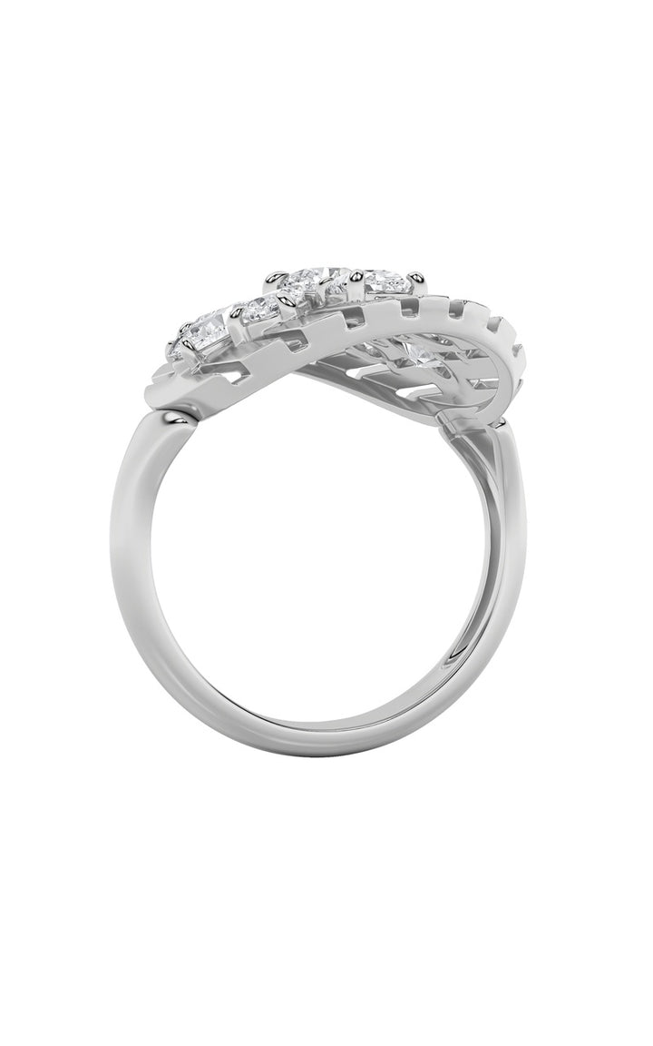 14K White Gold Ring KJ01893R.RD-2-21F