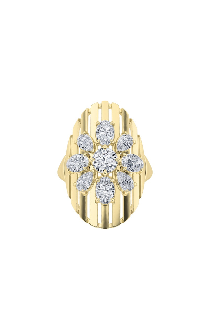 14K White Gold Ring KJ01893R.RD-2-21F