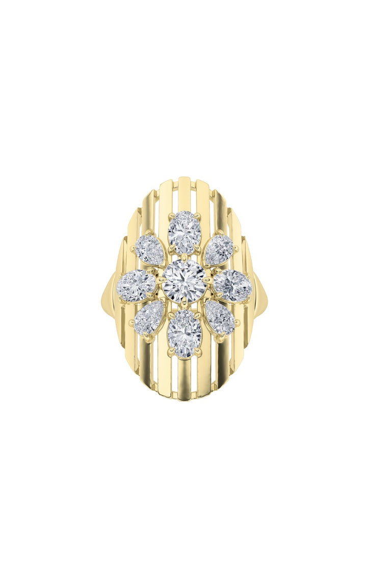 14K White Gold Ring KJ01893R.RD-2-21F