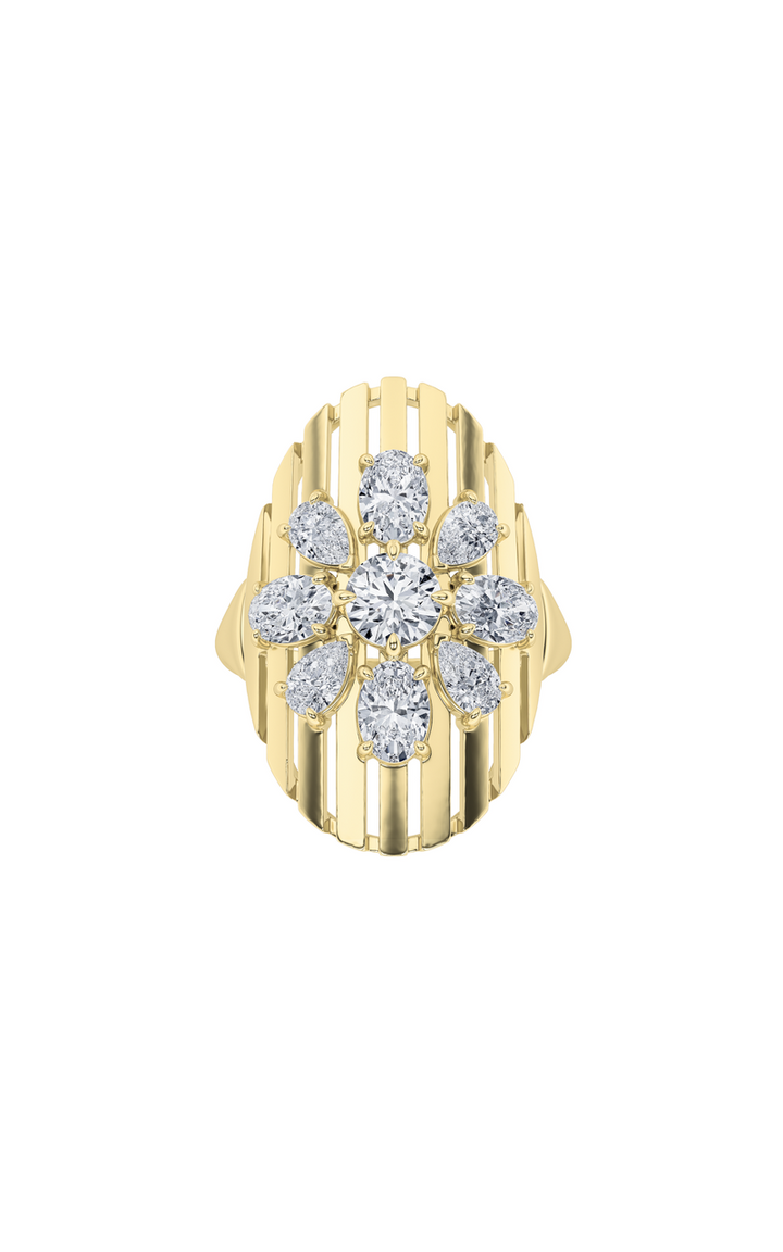14K White Gold Ring KJ01893R.RD-2-21F
