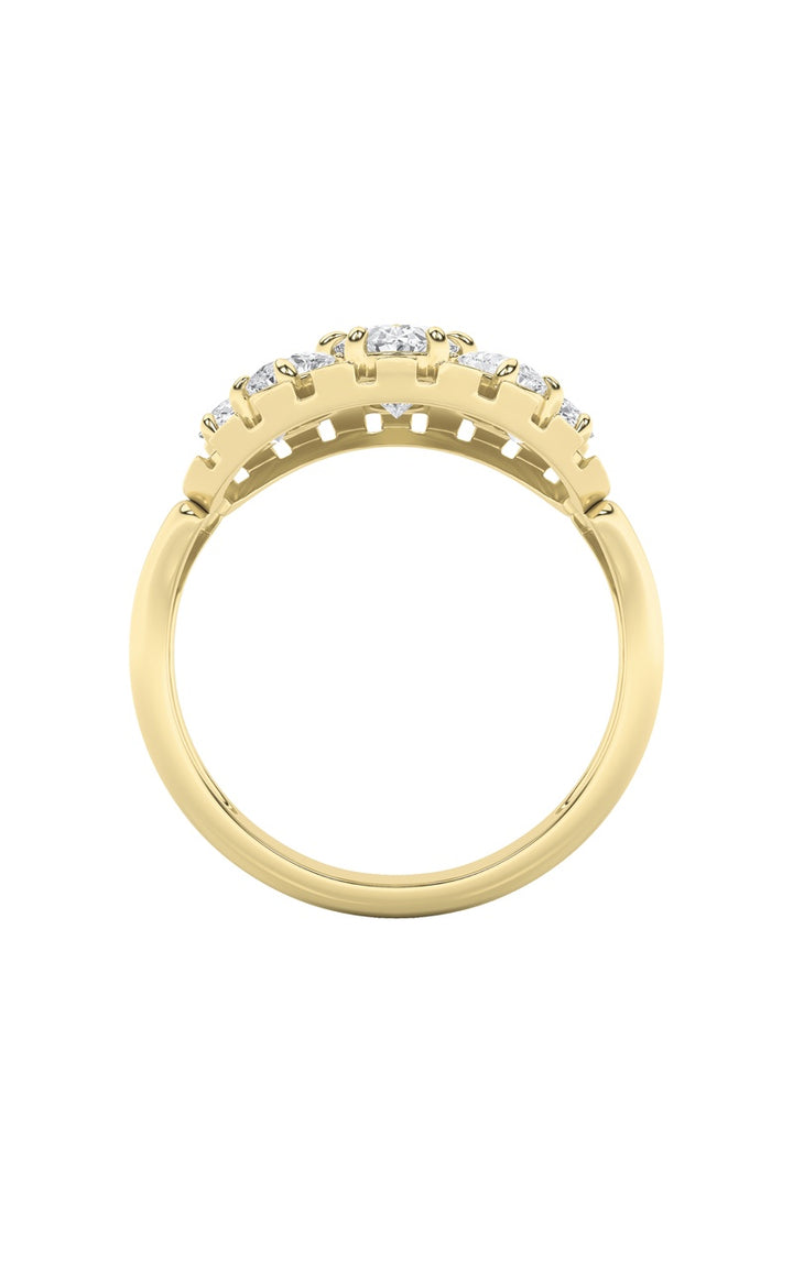 14K White Gold Ring KJ01893R.RD-2-21F