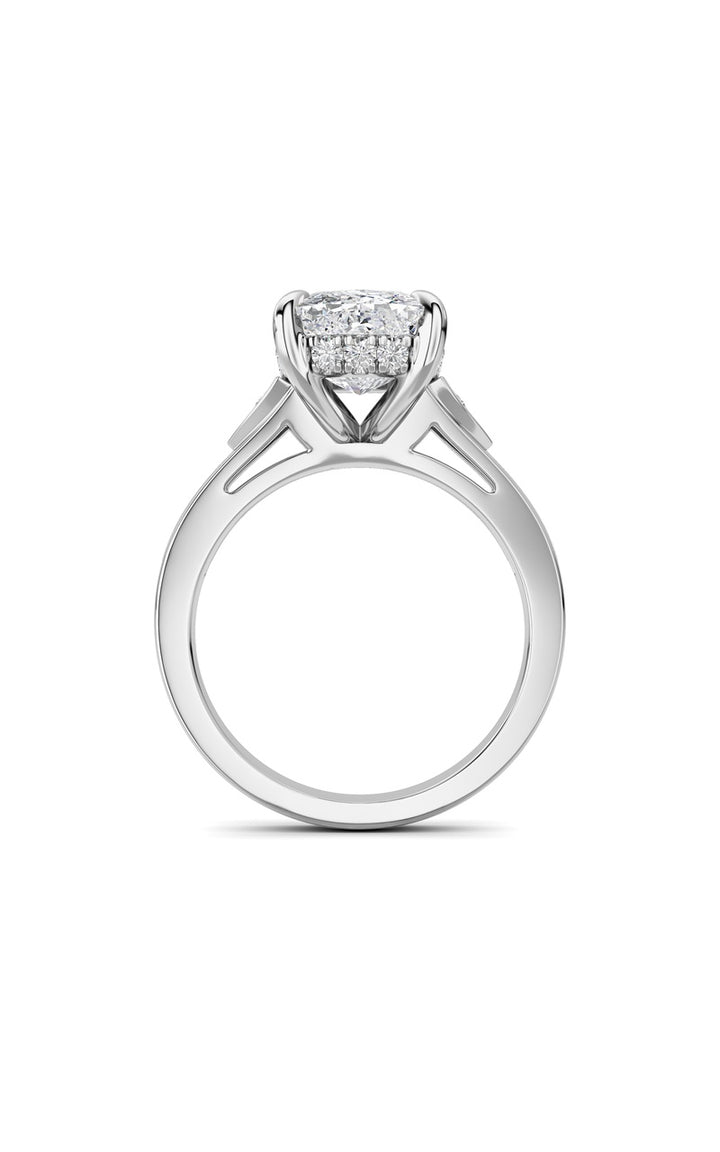 14K White Gold Ring KJ02018R.CE-4.25-21F