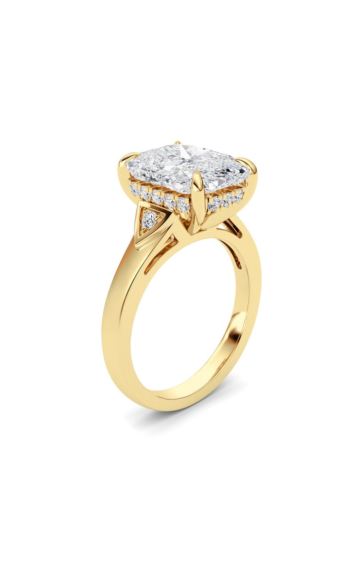 14K White Gold Ring KJ02018R.CE-4.25-21F