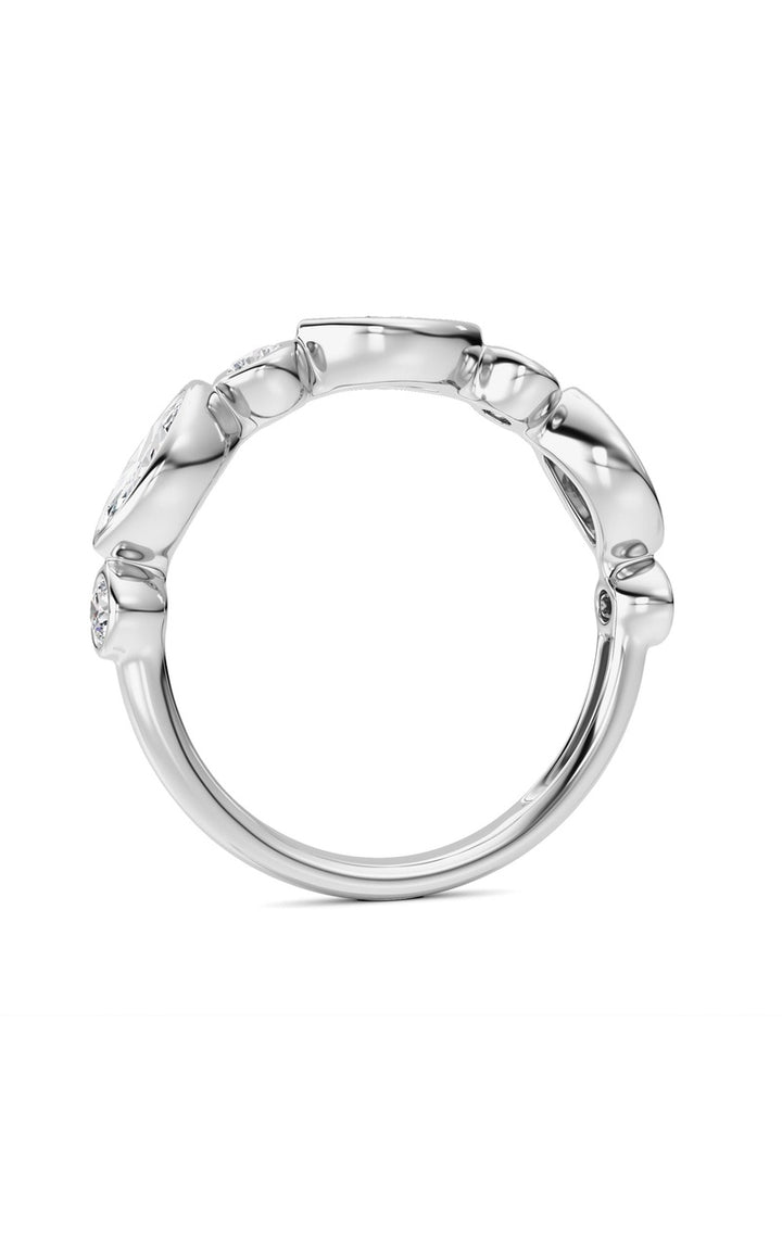 14K White Gold Ring KJ02348R.MQ-1-21F