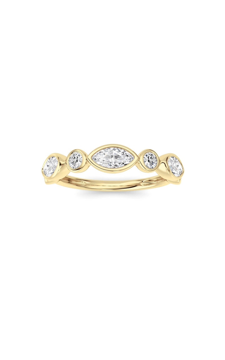 14K White Gold Ring KJ02348R.MQ-1-21F