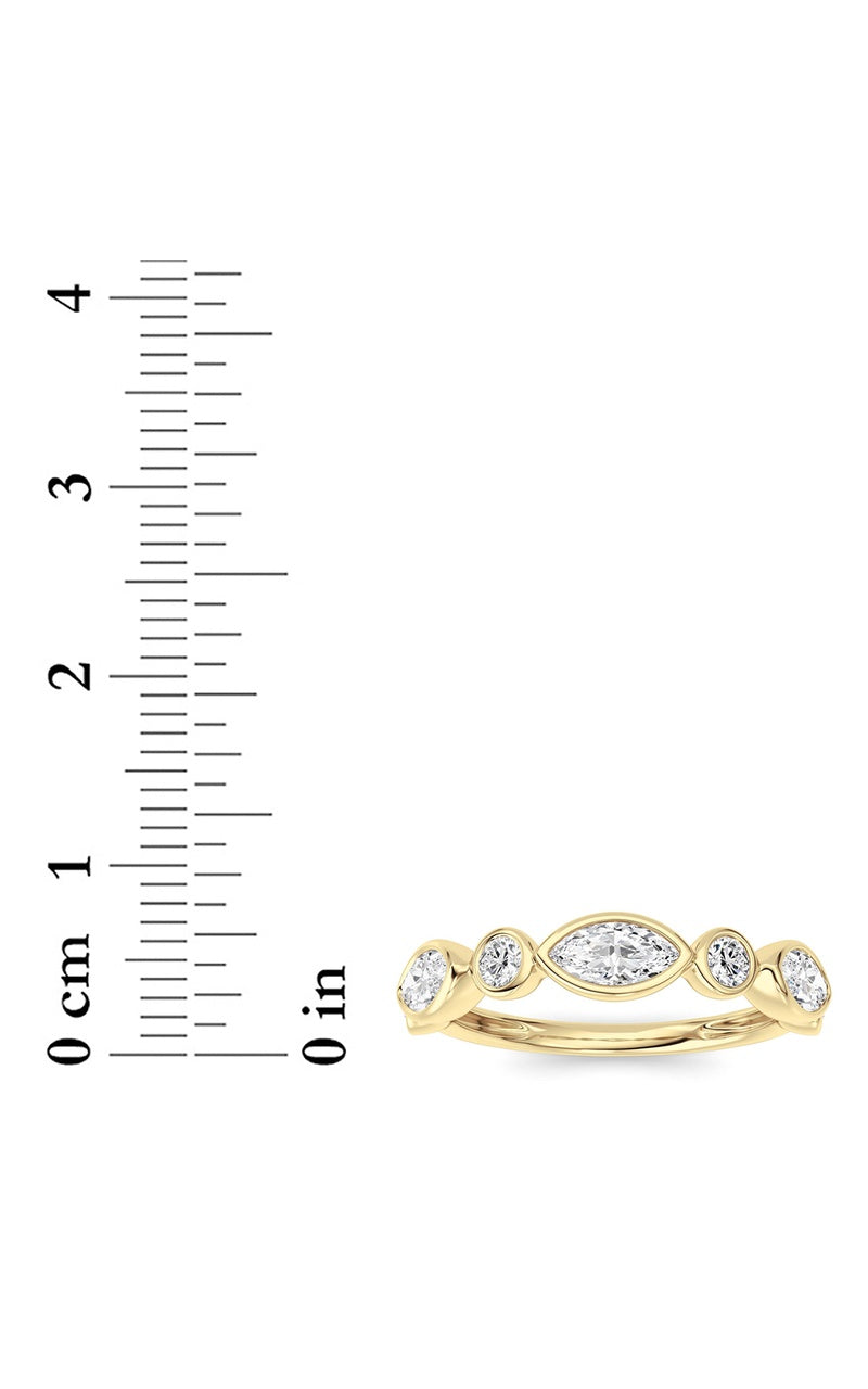 14K White Gold Ring KJ02348R.MQ-1-21F