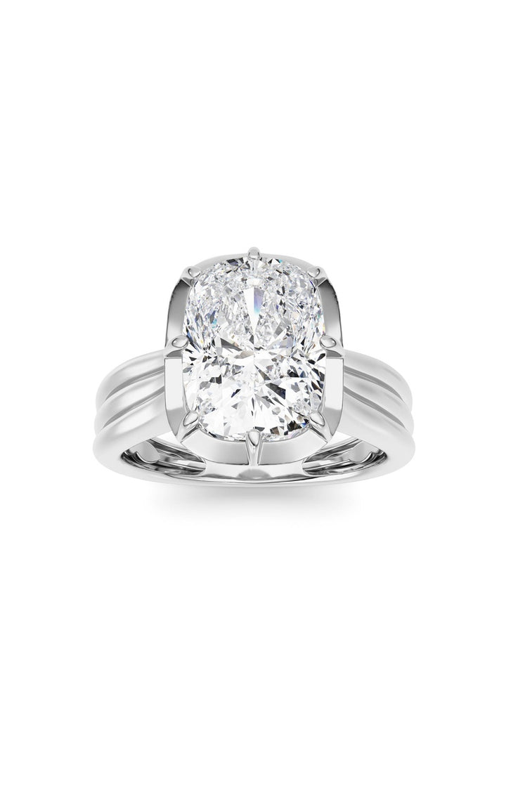 14K White Gold Ring KJ02491R.CE-3-21F