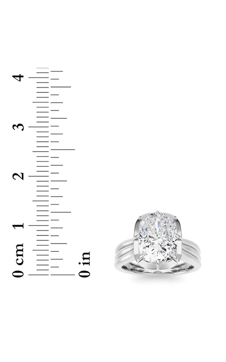 14K White Gold Ring KJ02491R.CE-3-21F