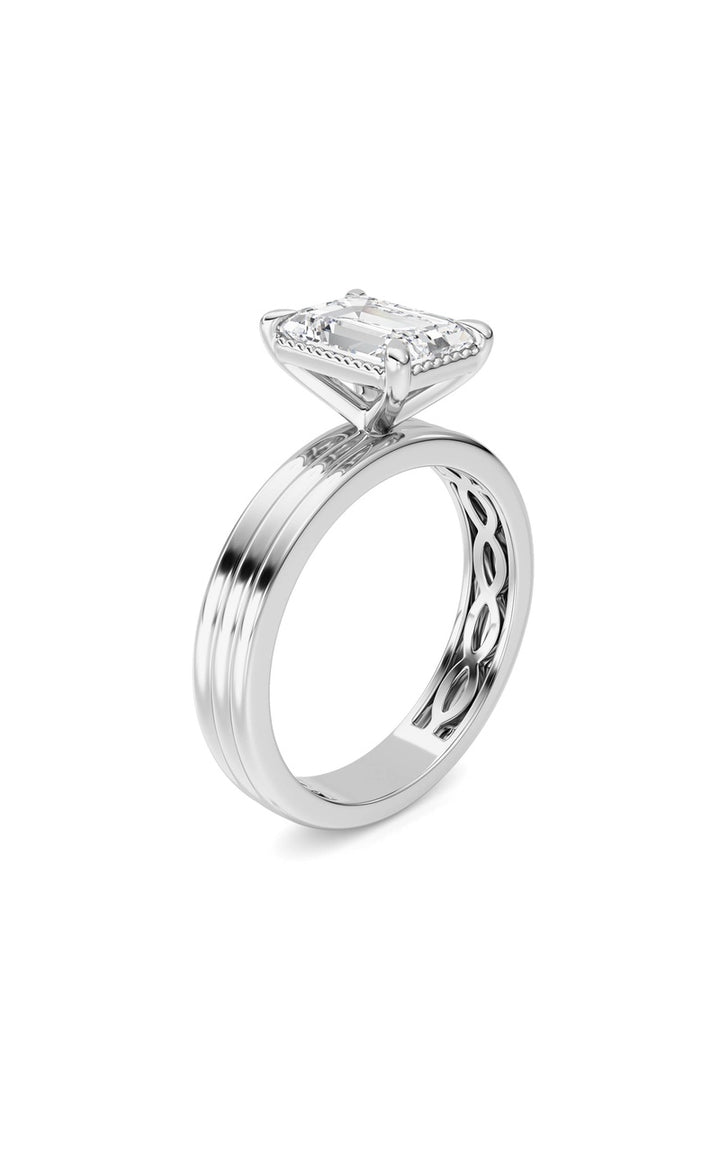 14K White Gold Ring KJ02492R.EM-2-21F