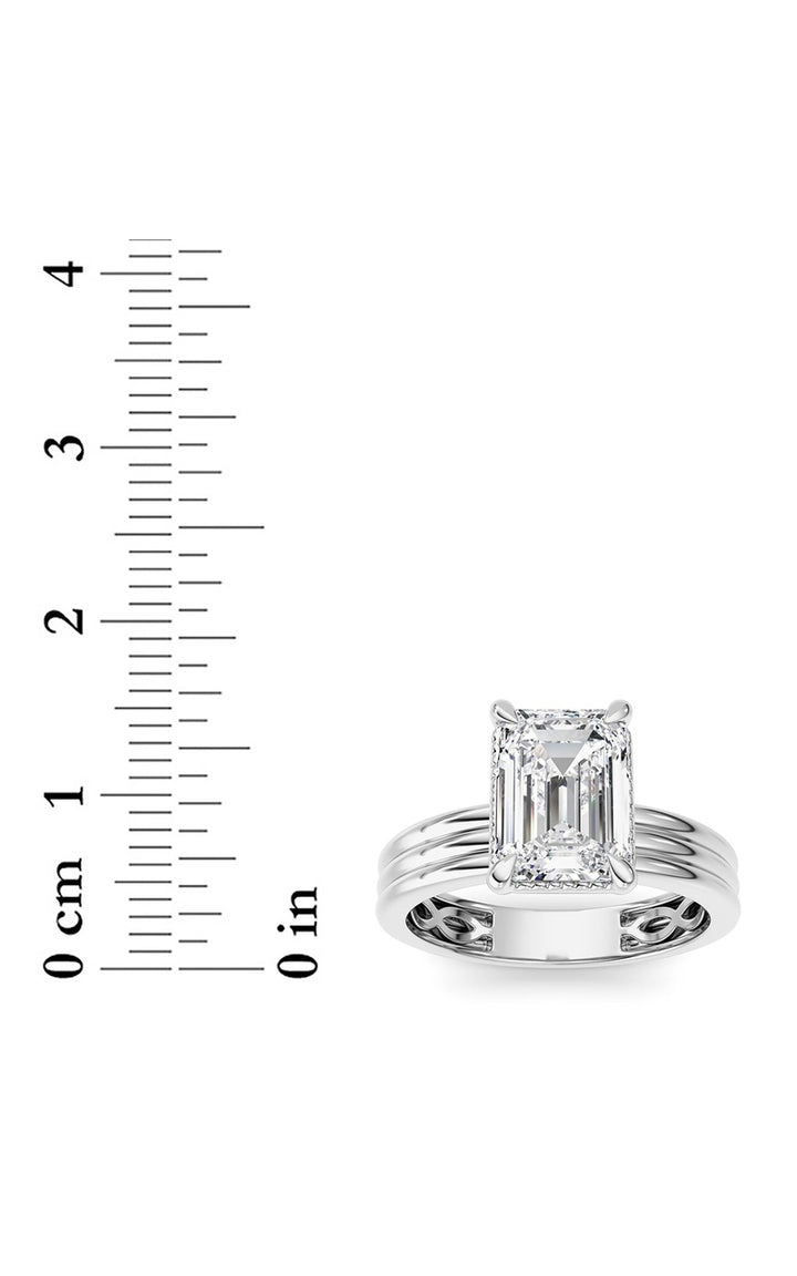 14K White Gold Ring KJ02492R.EM-2-21F