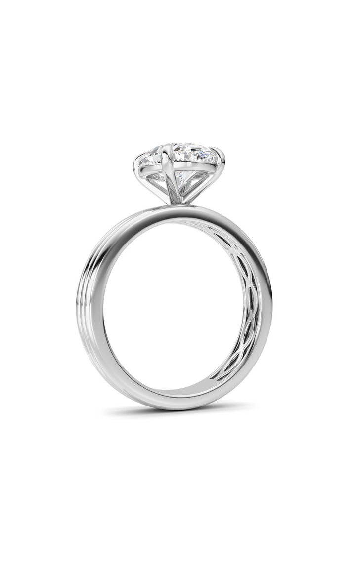 14K White Gold Ring KJ02492R.OV-2-21F
