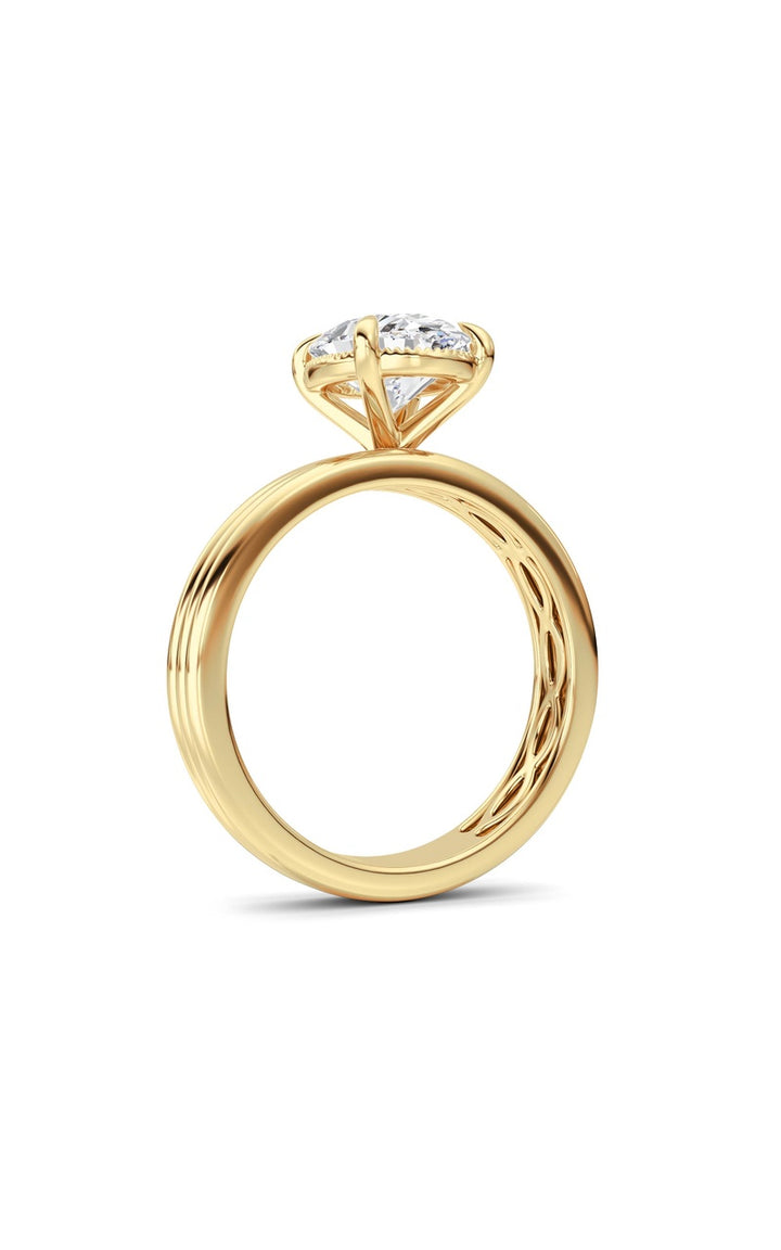 14K White Gold Ring KJ02492R.OV-2-21F