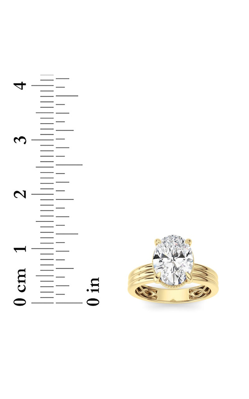 14K White Gold Ring KJ02492R.OV-2-21F