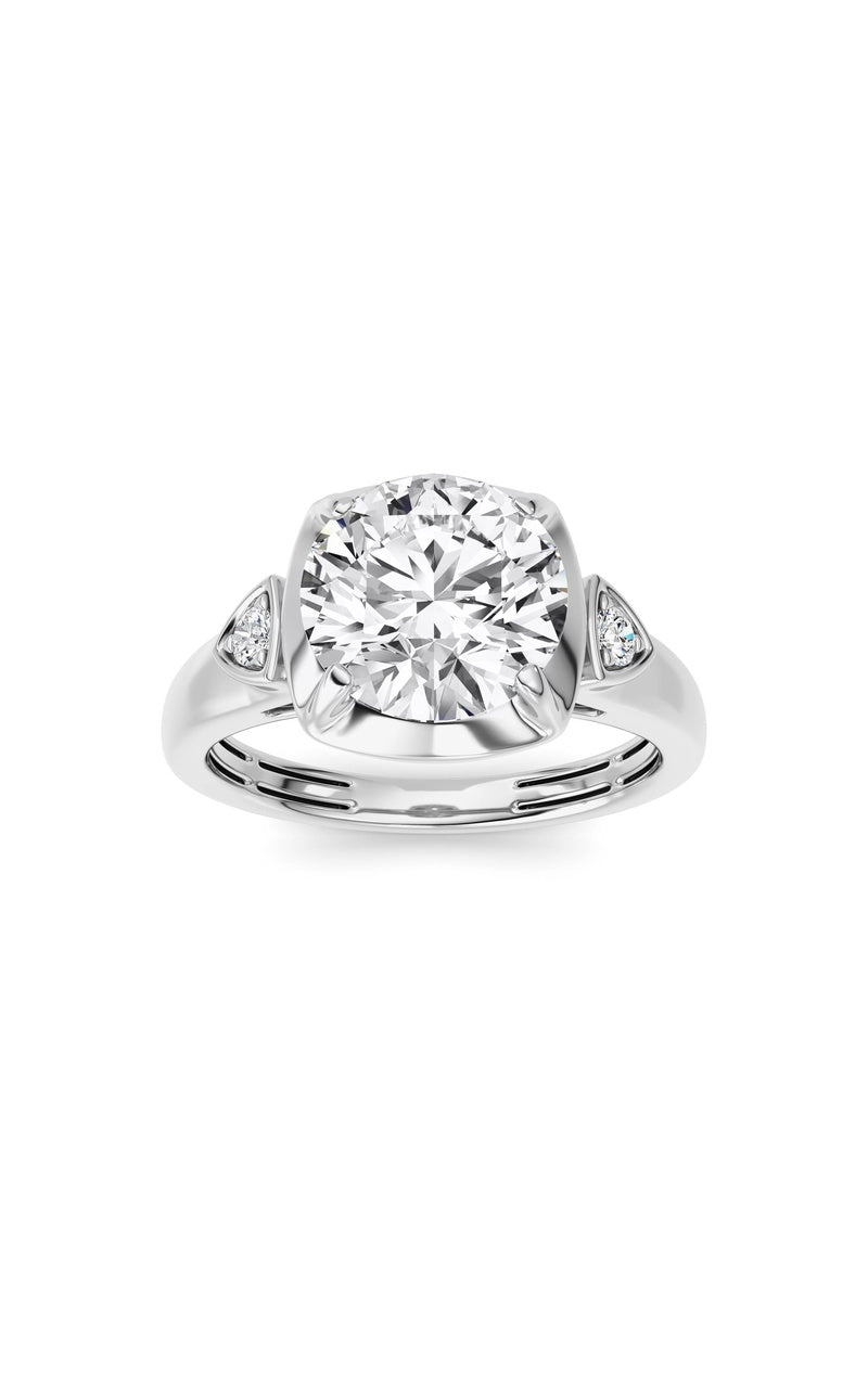 14K White Gold Ring KJ02618R.RD-2-21F