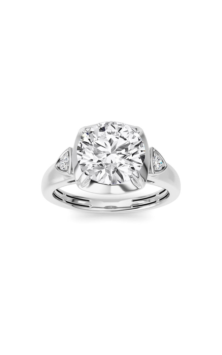 14K White Gold Ring KJ02618R.RD-2-21F