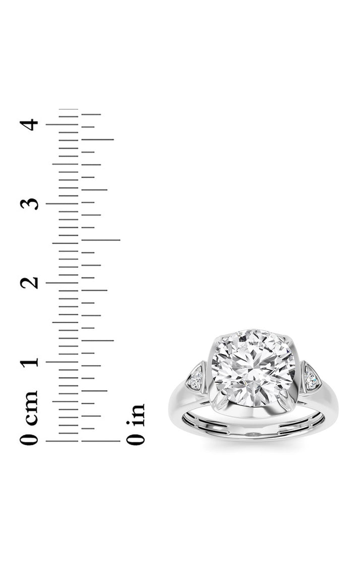 14K White Gold Ring KJ02618R.RD-2-21F