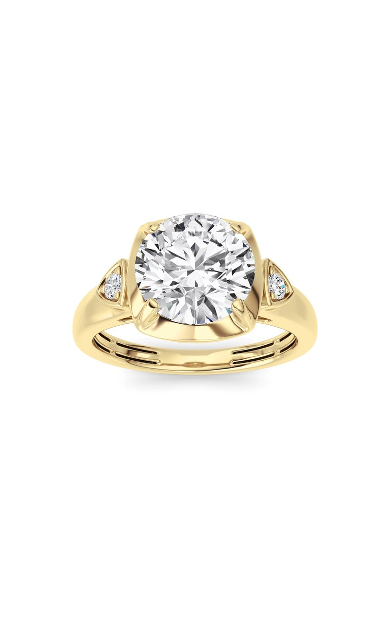 14K White Gold Ring KJ02618R.RD-2-21F