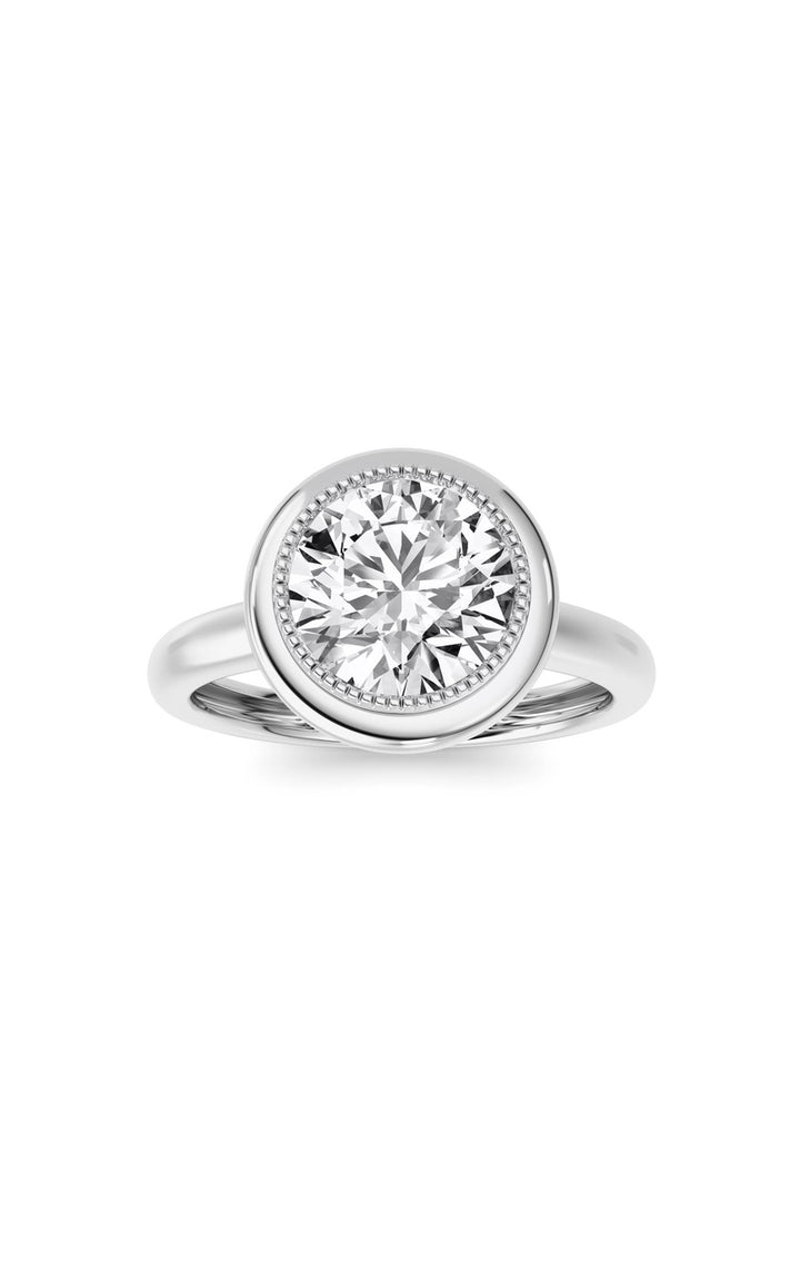 14K White Gold Ring KJ02619R.RD-1.5-21F