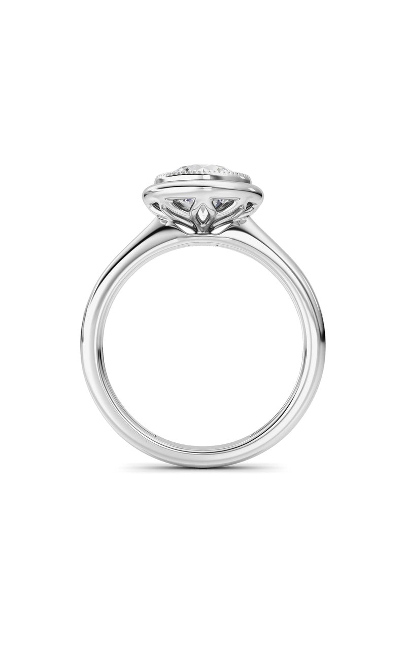 14K White Gold Ring KJ02619R.RD-1.5-21F