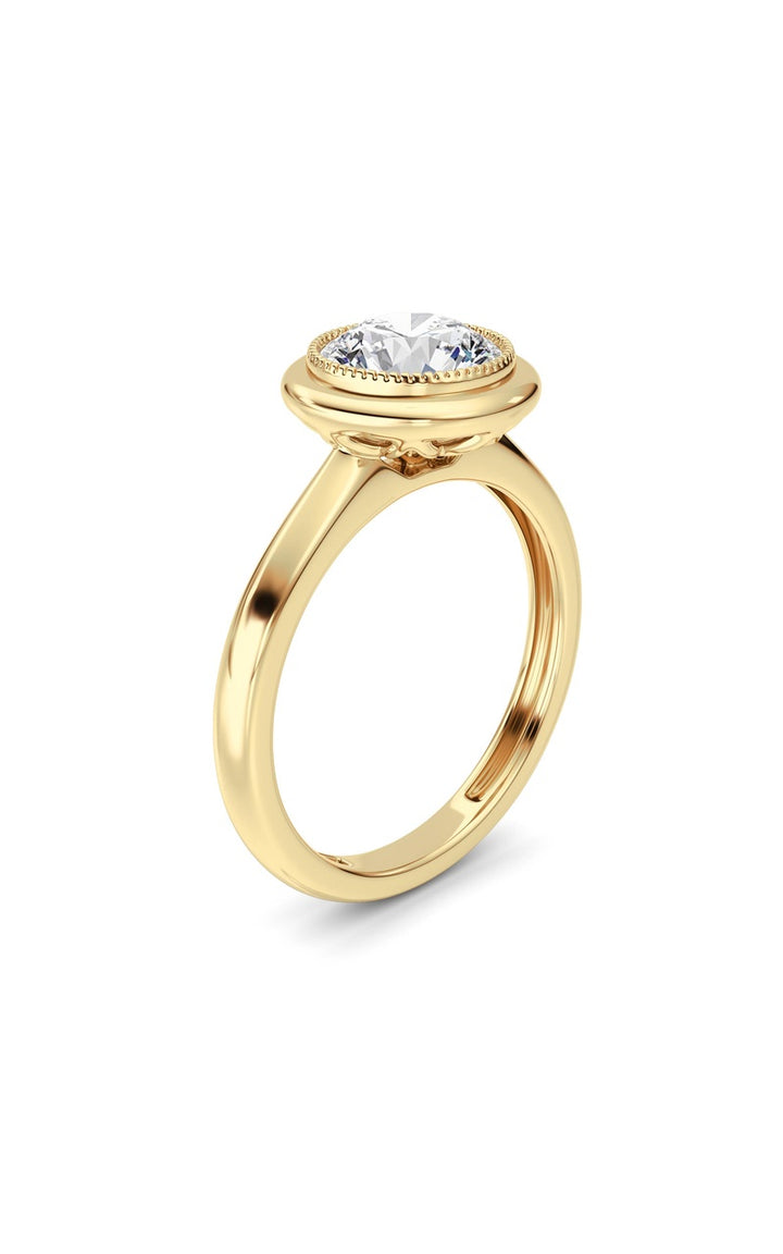 14K White Gold Ring KJ02619R.RD-1.5-21F