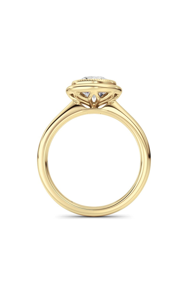 14K White Gold Ring KJ02619R.RD-1.5-21F