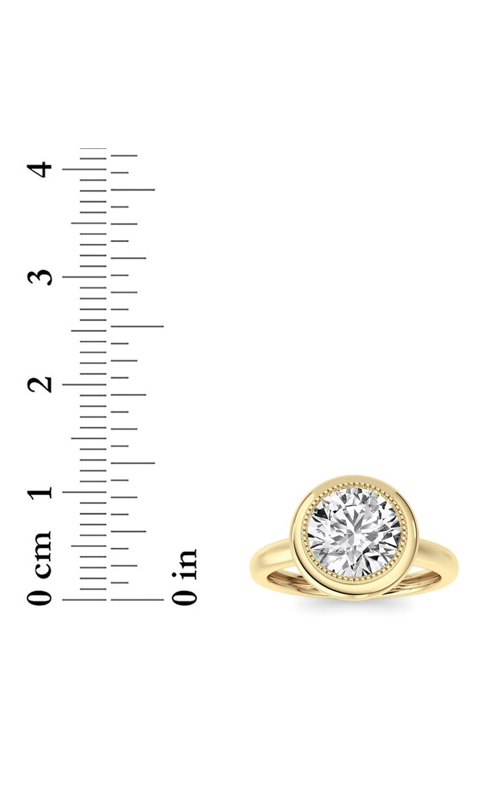 14K White Gold Ring KJ02619R.RD-1.5-21F