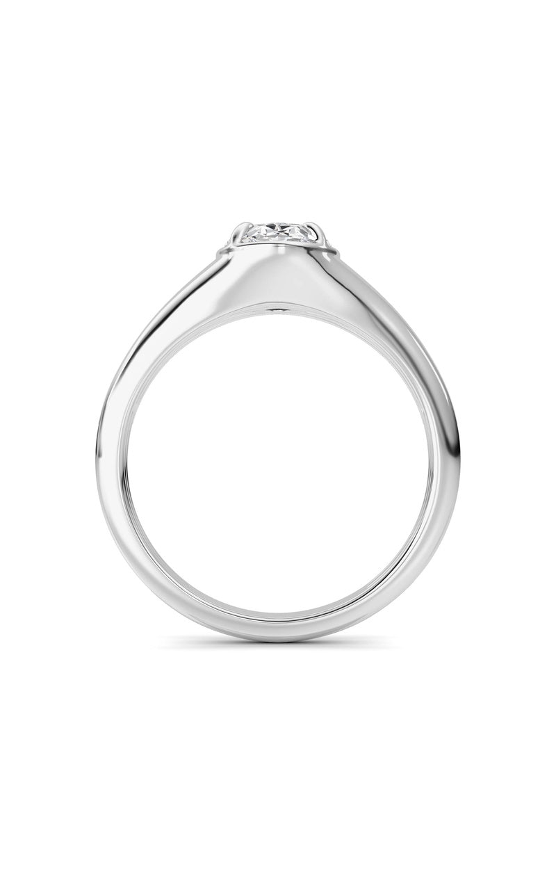 14K White Gold Ring KJ02633R.OV-1-21F