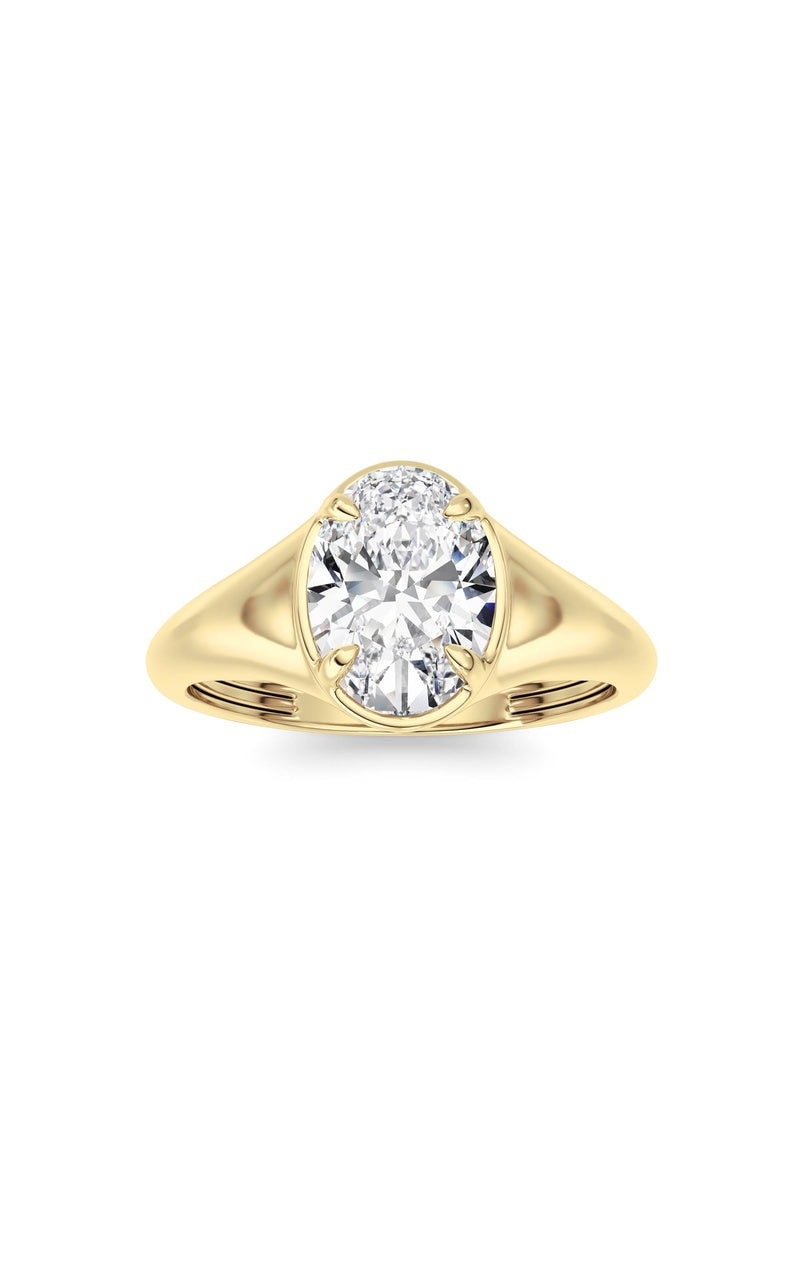 14K White Gold Ring KJ02633R.OV-1-21F