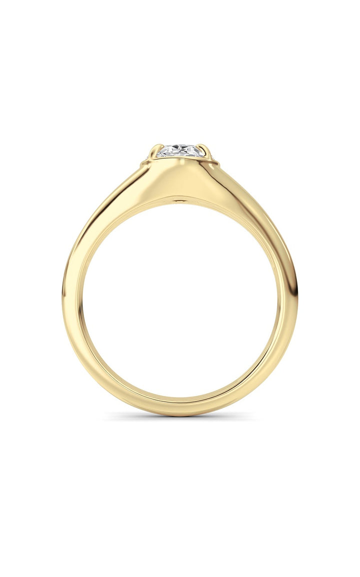 14K White Gold Ring KJ02633R.OV-1-21F