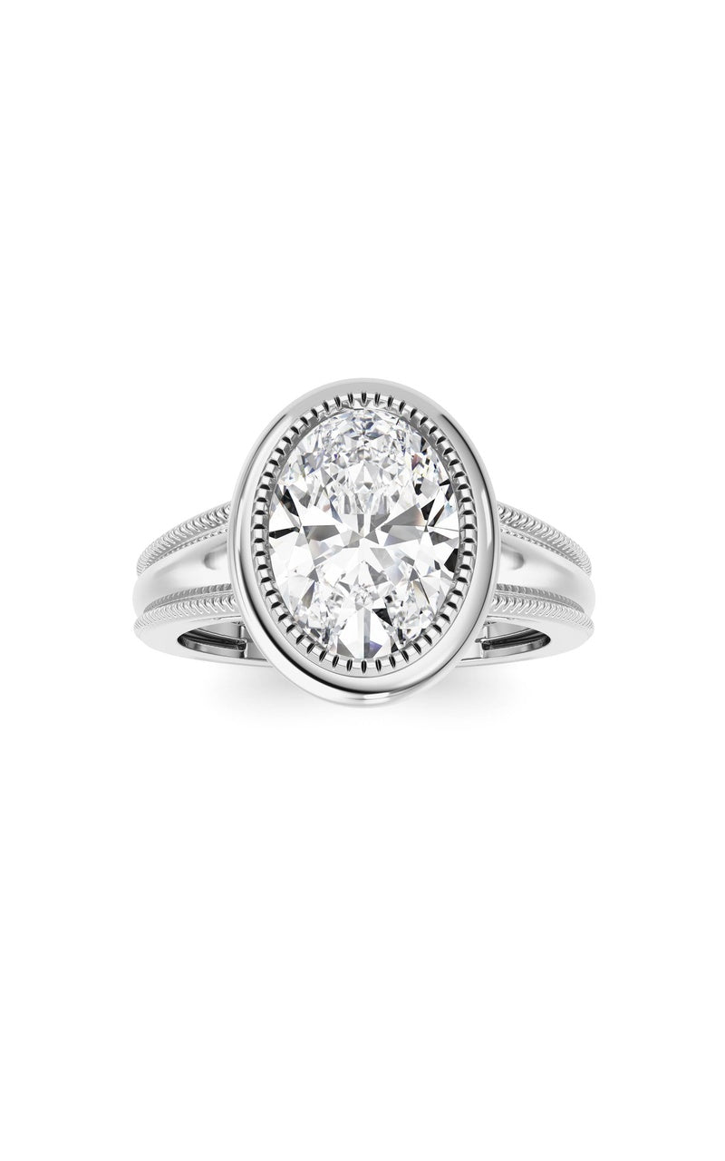 14K White Gold Ring KJ02635R.OV-2-21F