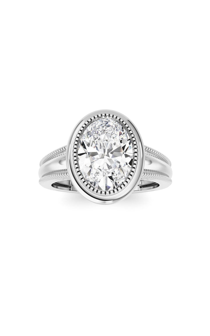 14K White Gold Ring KJ02635R.OV-2-21F