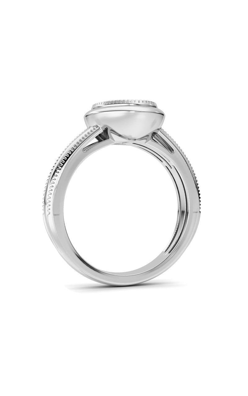 14K White Gold Ring KJ02635R.OV-2-21F