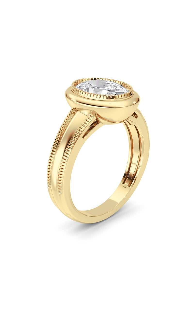 14K White Gold Ring KJ02635R.OV-2-21F