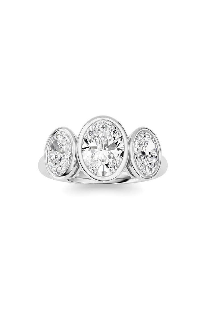 14K White Gold Ring KJ02697R.OV-2-21F