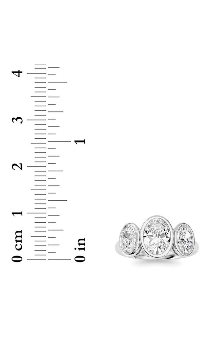 14K White Gold Ring KJ02697R.OV-2-21F