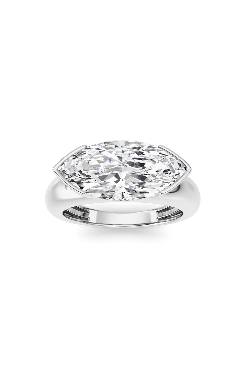 14K White Gold Ring KJ03288R.MQ-3-21F