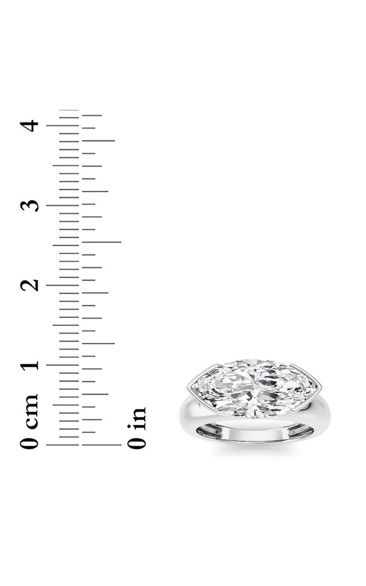 14K White Gold Ring KJ03288R.MQ-3-21F
