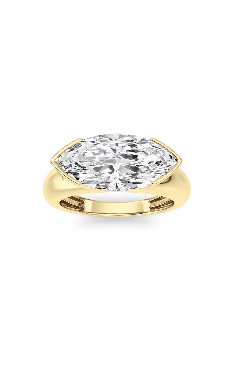 14K White Gold Ring KJ03288R.MQ-3-21F