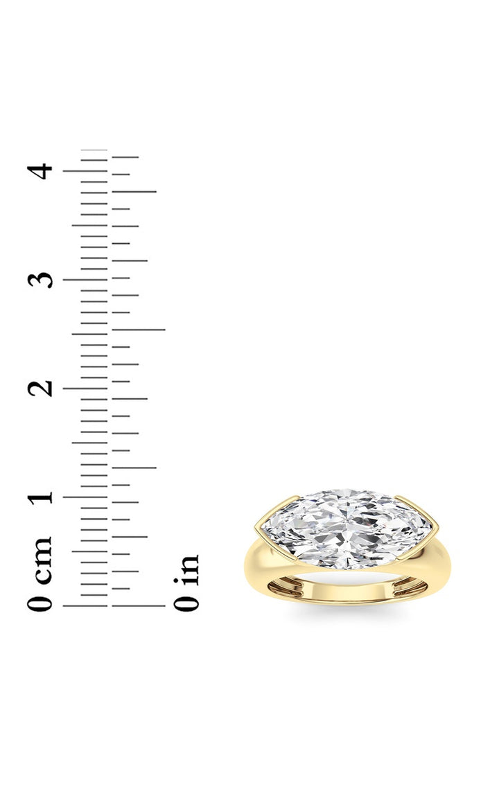14K White Gold Ring KJ03288R.MQ-3-21F