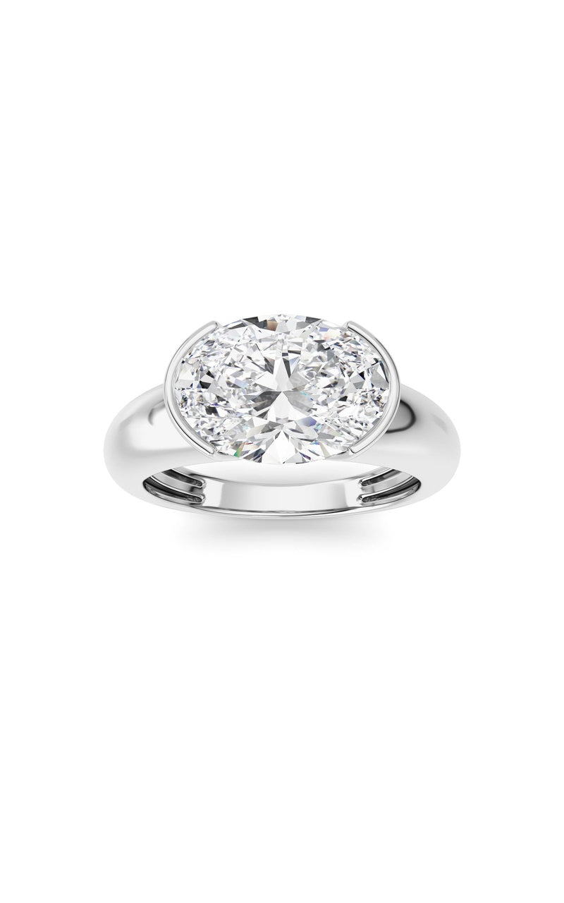 14K White Gold Ring KJ03288R.OV-3-21F