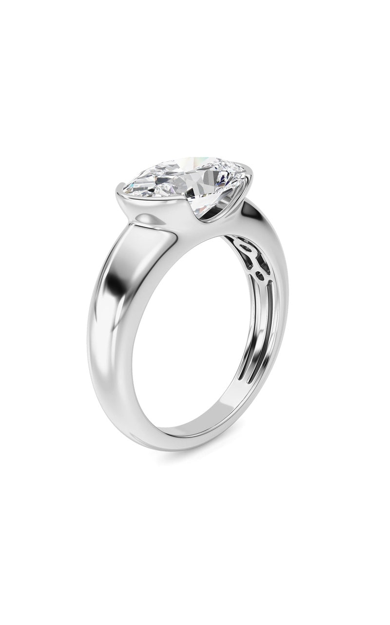 14K White Gold Ring KJ03288R.OV-3-21F