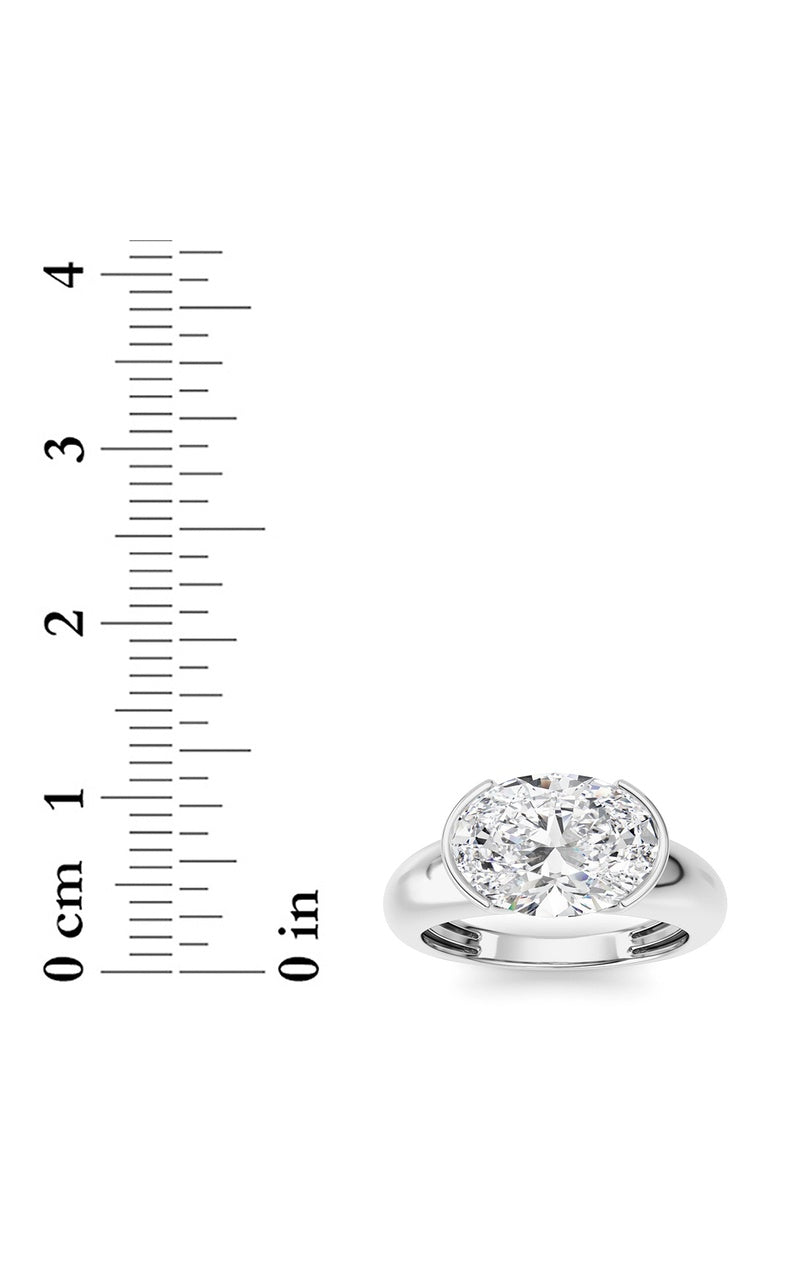 14K White Gold Ring KJ03288R.OV-3-21F