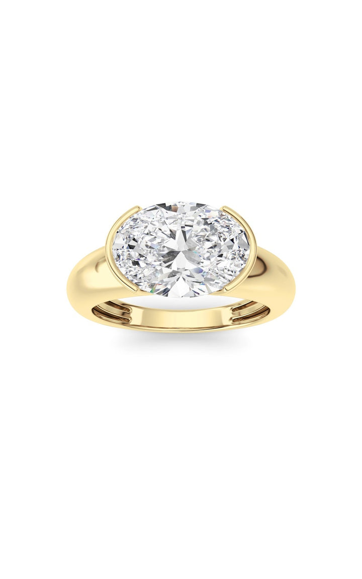 14K White Gold Ring KJ03288R.OV-3-21F