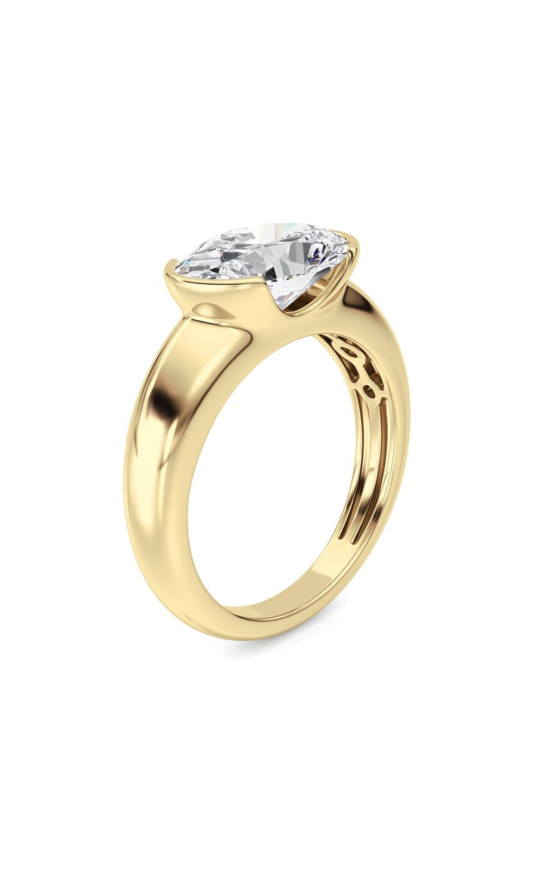 14K White Gold Ring KJ03288R.OV-3-21F