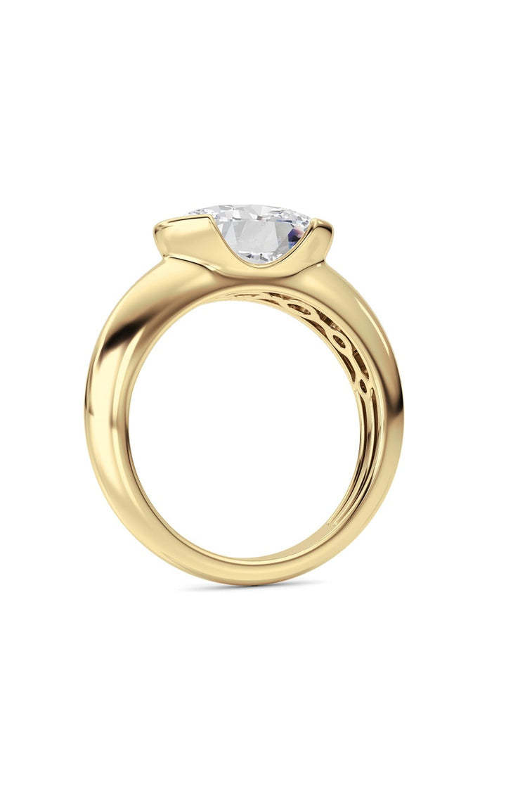 14K White Gold Ring KJ03288R.OV-3-21F