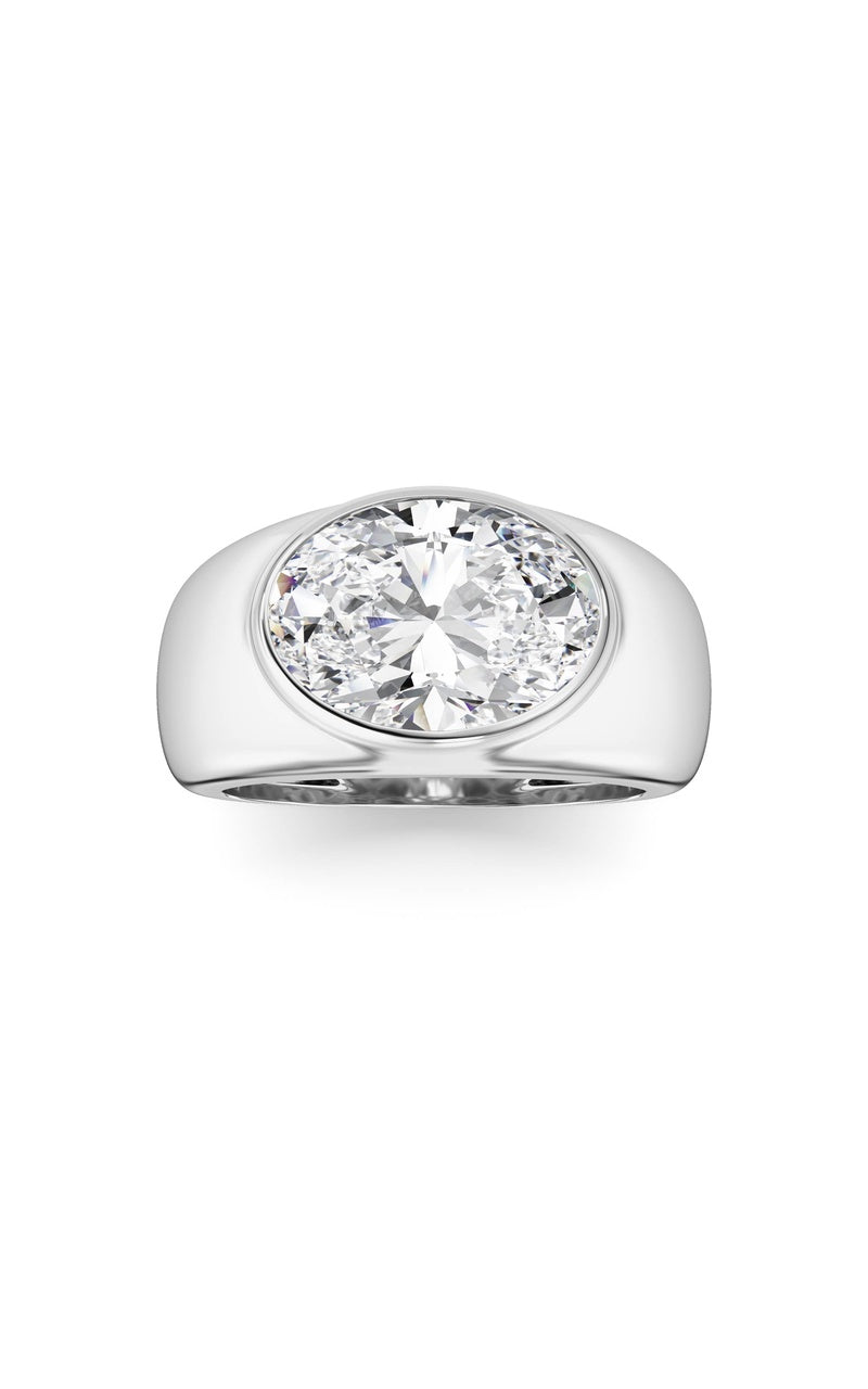 14K White Gold Ring KJ03293R.OV-3-21F