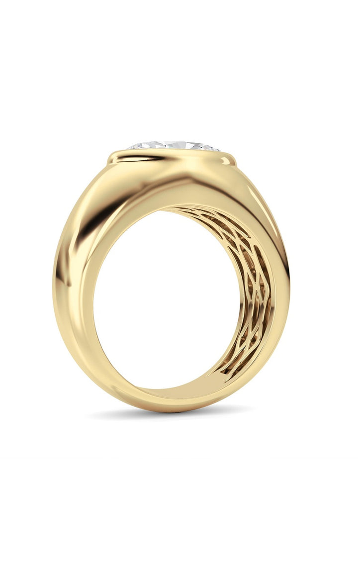 14K White Gold Ring KJ03293R.OV-3-21F