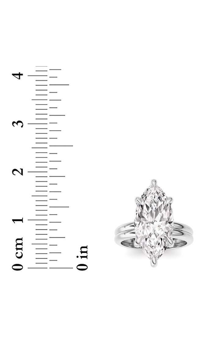 14K White Gold Ring KJ03302R.MQ-4-21F